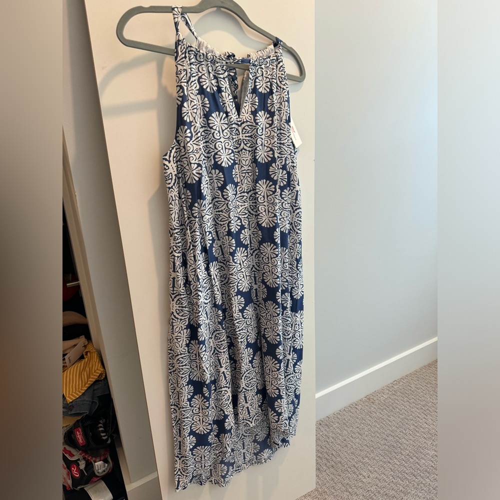Vineyard Vines High Low Halter Dress